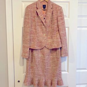 INC Pink Skirt Suit